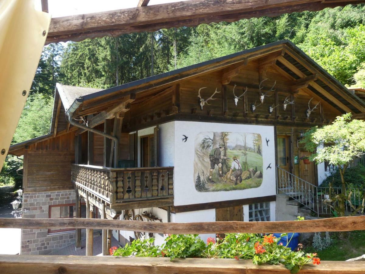 Pension Holzerstube Oberzent Buitenkant foto
