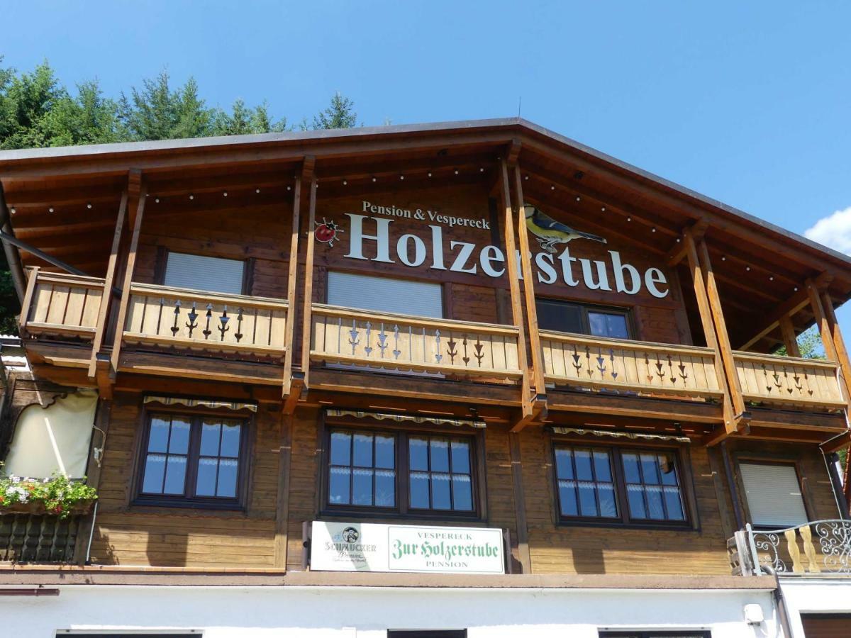 Pension Holzerstube Oberzent Buitenkant foto