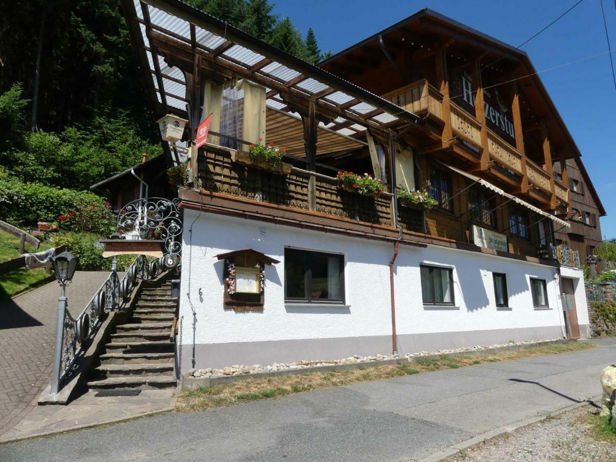 Pension Holzerstube Oberzent Buitenkant foto