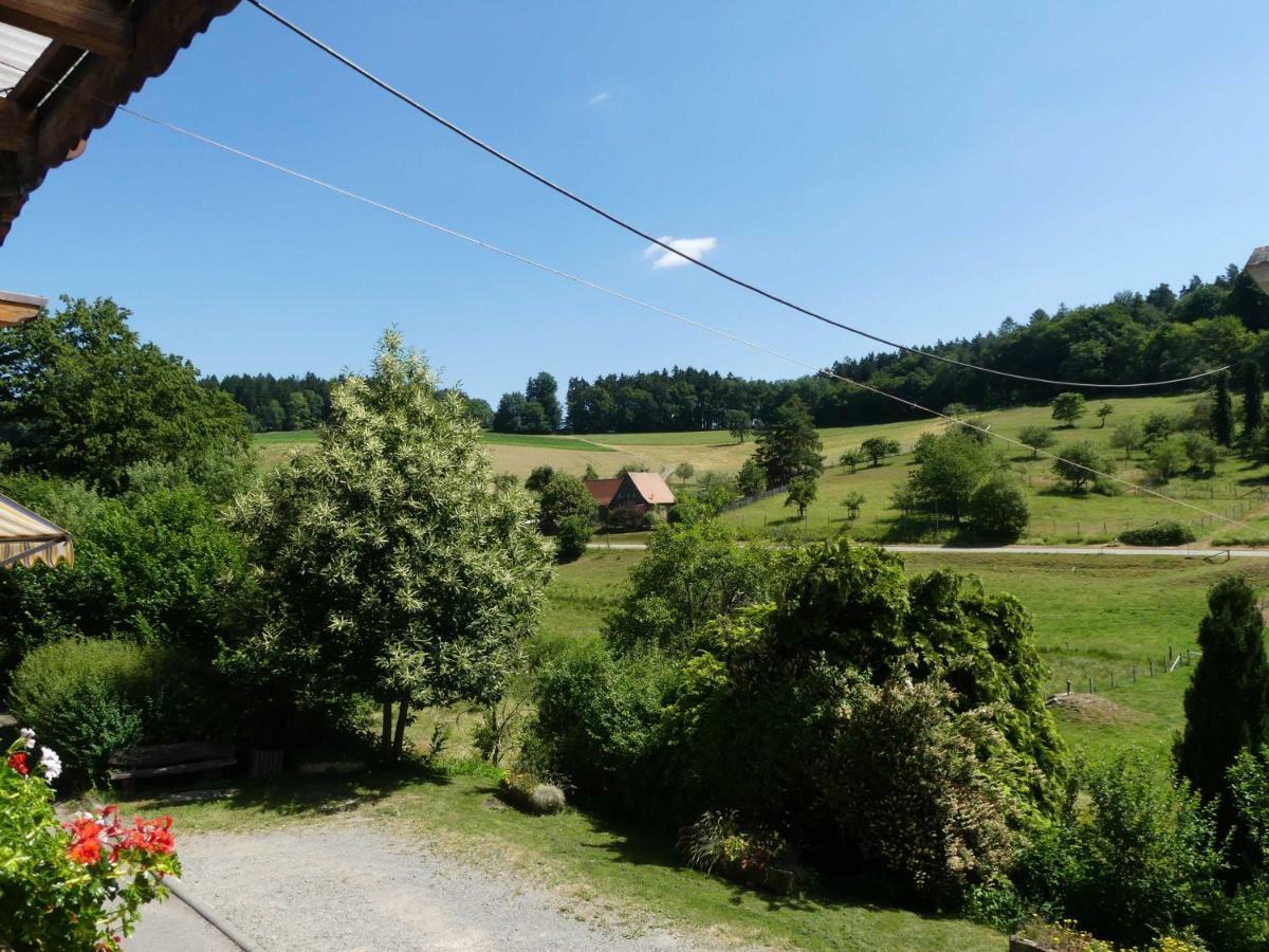Pension Holzerstube Oberzent Buitenkant foto