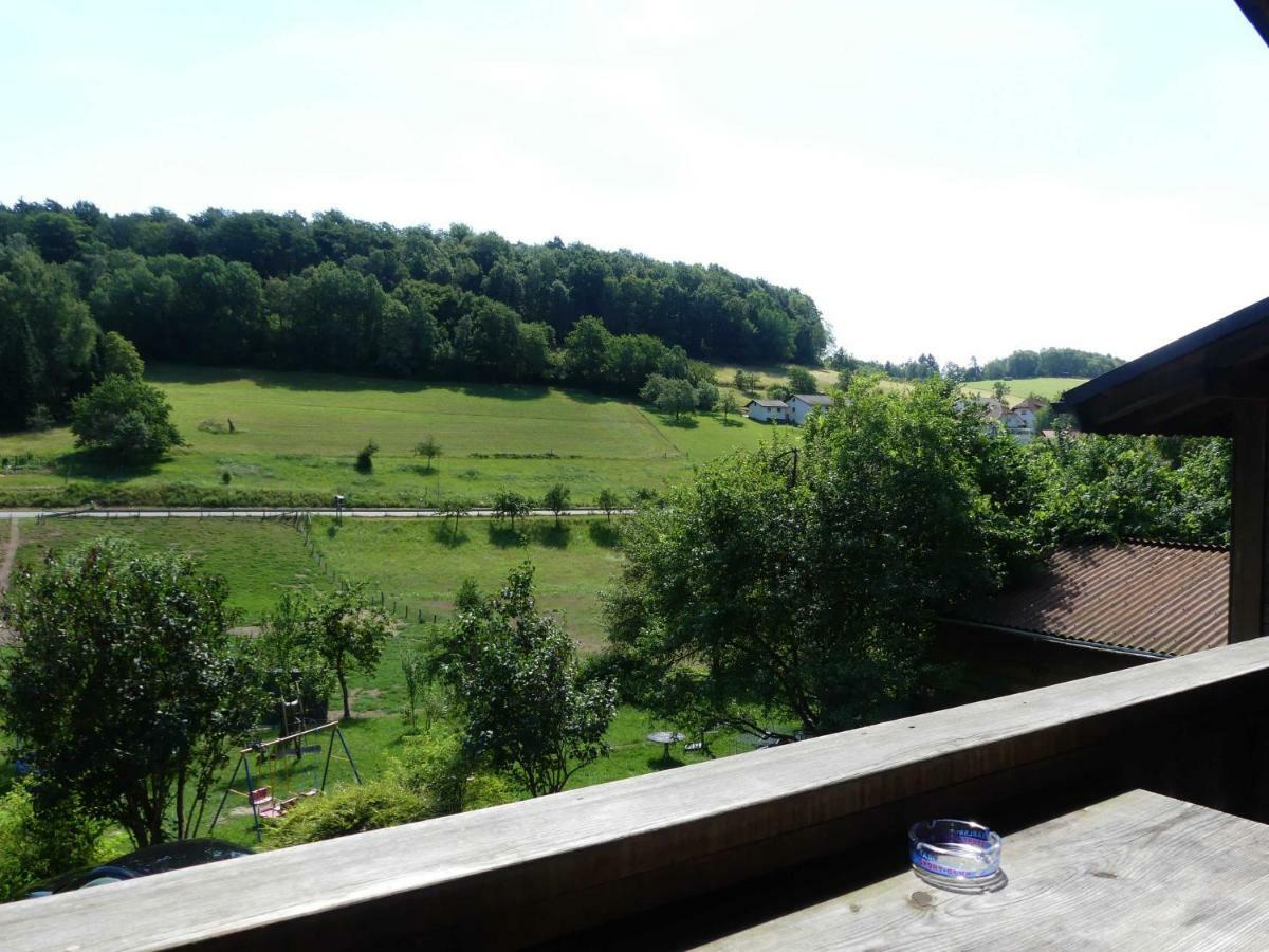 Pension Holzerstube Oberzent Buitenkant foto